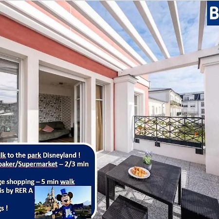 Disney At Home 3 Bed Rooms- Confort 90M2 - Best Location Serris Luaran gambar